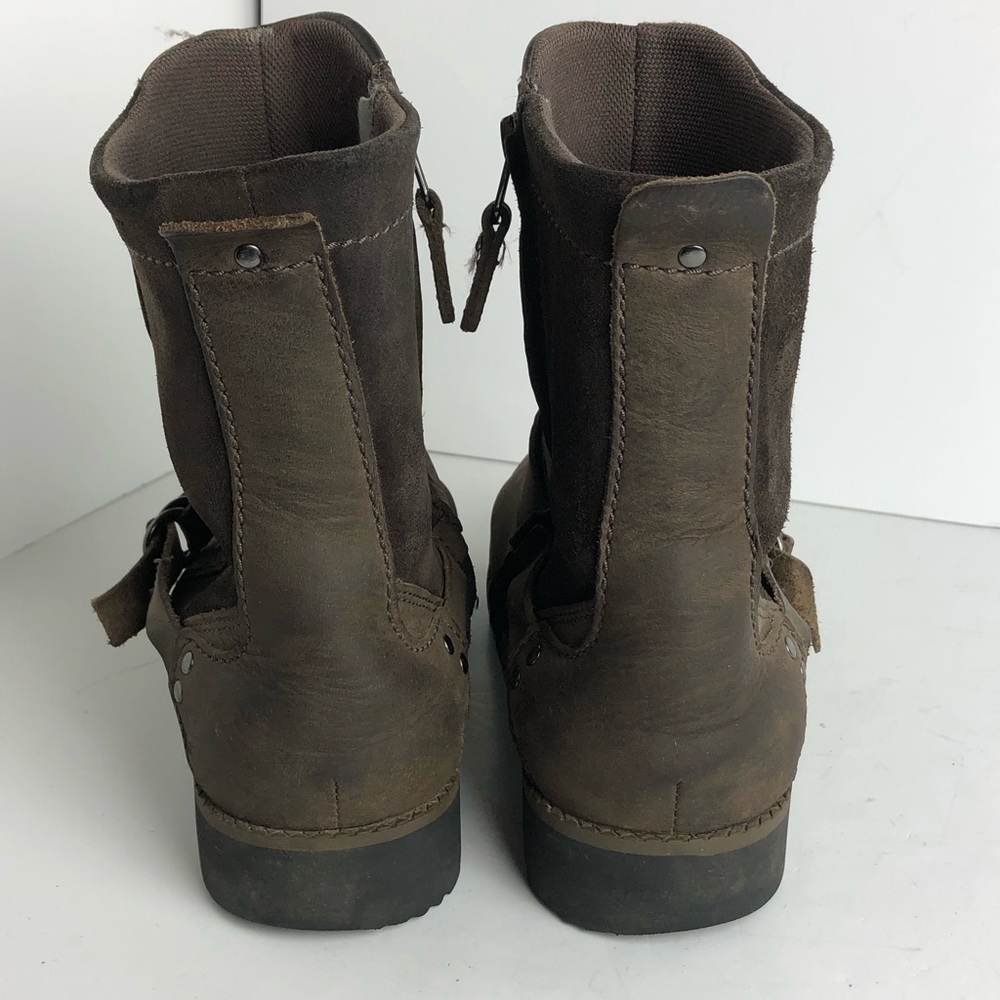 Eddie Bauer Covey Boot Women's Size 10 burgundy insulated side zipper - Picture 3 of 12